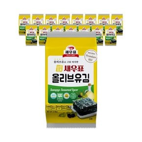 새우표 완도 올리브유 도시락김(BS-17) 5g 16봉