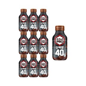 오리온 닥터유 프로 단백질 드링크 40g 초코 350ml x 10개
