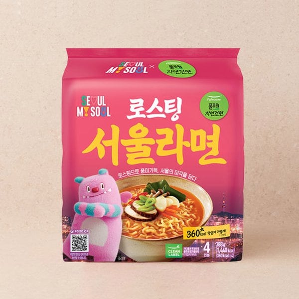 로스팅 서울라면 97g*4개