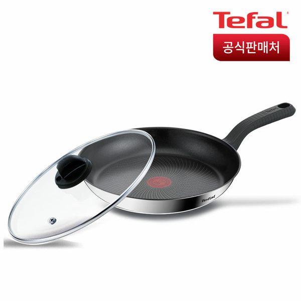 인덕션 에센스쿡 후라이팬 28cm+정품유리뚜껑