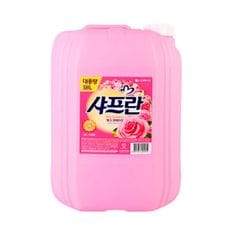 NS홈쇼핑 엘지 샤프란 핑크 센세이션 대용량 말통 20L 로즈향[34078990]