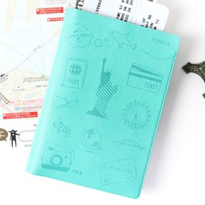 심플 아이콘 여권케이스