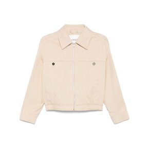 여성 더블 포켓 코튼 블렌드 자켓 C9779952122275