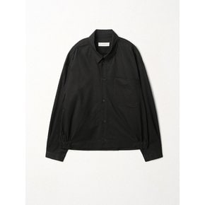 Multi Pocket Shirt Jacket_Black