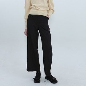 Lucy Wide Stretch Slacks_Black