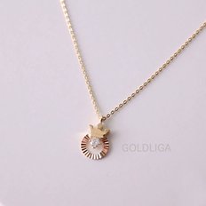 14K GOLD 목걸이 C7082