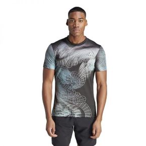 4835645 Adidas Tennis US Series Printed Freelift T-Shirt