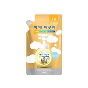 아이깨끗해 거품형 뽀송뽀송파우더향 리필 200ml X ( 3매입 )