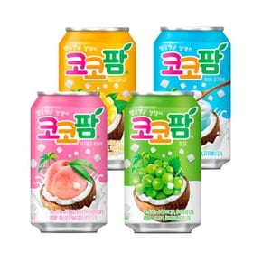 코코팜 복숭아 / 요구르트 / 망고코넛 / 포도 340ml 24캔 wh