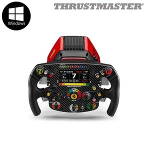 트러스트마스터T818 Ferrari SF1000 레이싱휠,핸들,TH8A 쉬프터 세트, 3패달증정(PC용) SSG