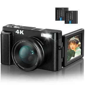 CAMKORY 4K 4K HDMI 256GB 디지털 카메라 디지털 카메라 오토 포커스 4800만 화소 해상도 근접