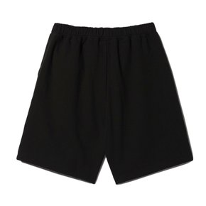 LAYERED LOGO SWEATSHORTS_BLACK