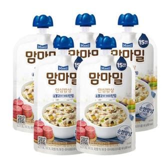 맘마밀 이유식 안심밥상 소불고기가지 140g 5팩 15개월 _P306942229