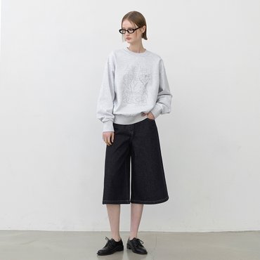 나인(Atelier Nain) [25S/S](택가:98,000원)조에 플라워 스웻셔츠(T-6994)