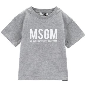 오늘출발 26SS MSGM 6세 럭키찬스 키즈 로고 반팔 티셔츠 S6MSJUTH051 271-K