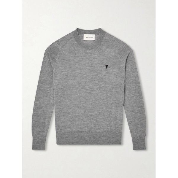 로고 자수 울 스웨터 46376663162992512