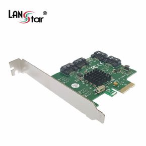 랜스타 LS-PCIE-4SATA SATA카드 (SATA3/4포트/PCI-EX)