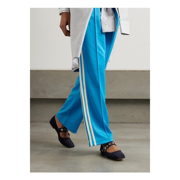 에이디 우마 장식 그로그랭 메리 제인 발레리나 플랫 네이비 1647597351811410