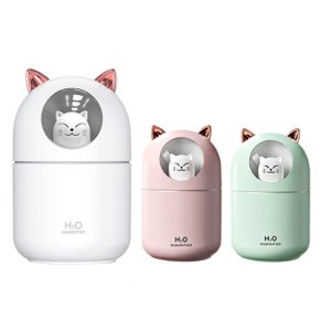 야옹이 가습기 무드등 가능 (300ml) {~091034}