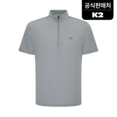 공식 남성 26 SS E 메쉬 반팔 집업 티셔츠 GMM26293BH