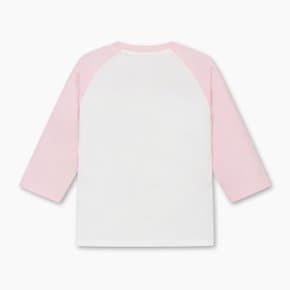 [Online Exclusive] 배색 래글런 티셔츠_QATS05611PK