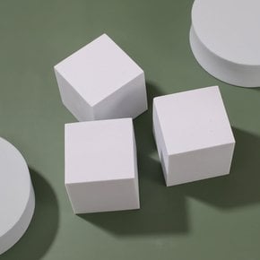 오브제 정사각형 디스플레이박스 3p 촬영받침대 소품