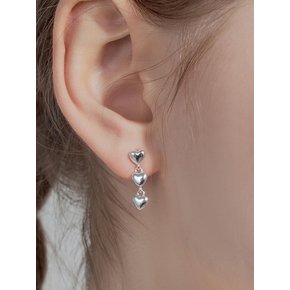 touch heart earring