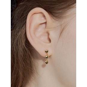 touch heart earring