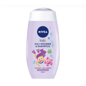 니베아 키즈 NIVEA KIDS 샤워 샴푸 베리 2 IN 1 250ml