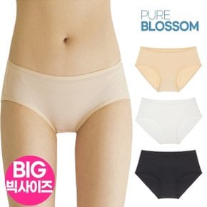 스벅 쿠폰 증정 [퓨어블라썸] 빅사이즈 에어리 밤부 모달 데일리 삼각 팬티