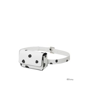 왁 왁[WAAC]골프 (WGBAX24310WHX)Dalmatian Patter Belt Bag