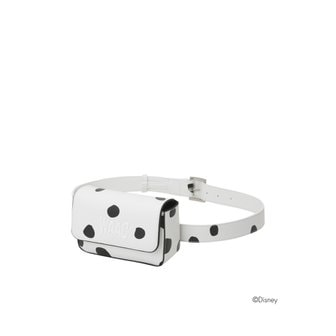 왁 왁[WAAC]골프 (WGBAX24310WHX)Dalmatian Patter Belt Bag
