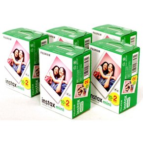 후지 필름 체키 인스턴트 컬러 필름 instax mini 2P×5 합계 100장