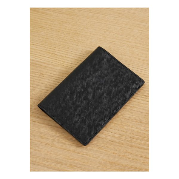 스마이슨 파나마 텍스처 가죽 여권 홀더 블랙 27086482324569519