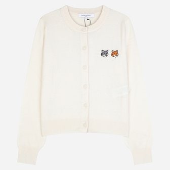 메종키츠네 [시흥점] 6S OW051CFKT1181 P702 더블 폭스 여성 가디건 라떼