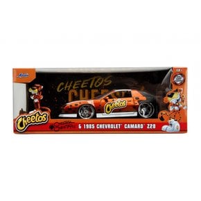 Jada Toys Cheetos 1:24 1985 Chevy Camaro Z28 & 2.75 다이 캐스트 자동차 인치 체스터 치타