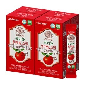 비타오리진 유기농 토마토스틱 14포 x 4박스