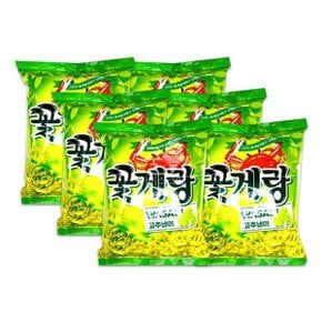 빙그레 꽃게랑 와사비 70g 6개