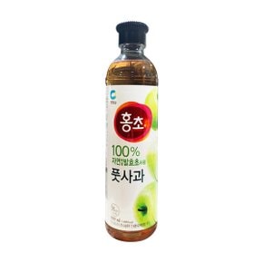 *청정원 홍초 풋사과 900ml