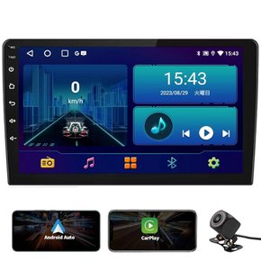 Pirara 10인치 2Din 안드로이드 내비게이션 오디오체형나비 CarPlay,