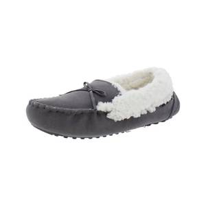 이스퀘어 4846328 Muk Luks Jaylah Womens Faux Suede Slip On Moccasin Slippers