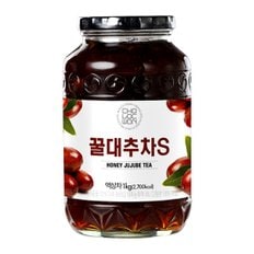 초록원 꿀 대추차S 1kg (액상차)