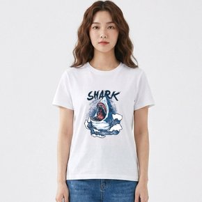 샤크 라운드 남여공용 반팔C 컬러