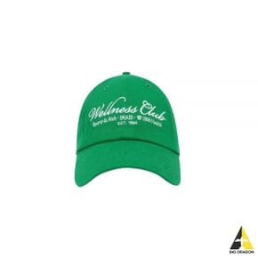 SPORTYRICH 24 1800 Health Hat - VerdeWhite (AC039S405HV) (1800 헬스 자수 캡)