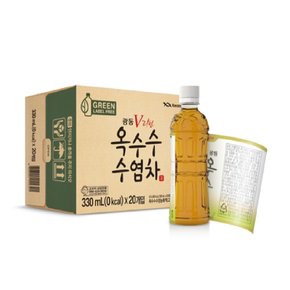 광동 옥수수수염차 무라벨 330ml 40펫