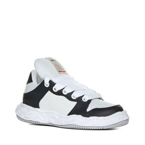 (국내배송) 24SS 미하라야스히로 OG솔 레더 로우탑 스니커즈 A12FW718 BLK/WHT