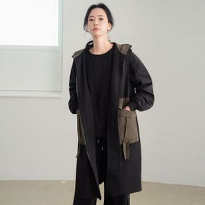 카델 후드 롱 베스트_P416929055