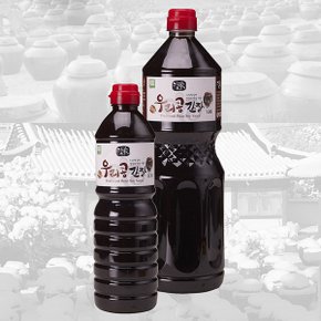 국산 콩 간장 900ml 순창 메주 간장 집간장 한식간장 재래간장 우리콩