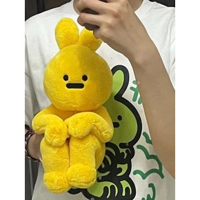 행운의 고독 멍때리기 토끼 필로우