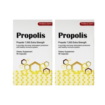  써던네이쳐 프로폴리스 SOUTHERN NATURE PROPOLIS 7000mg 90캡슐 2개